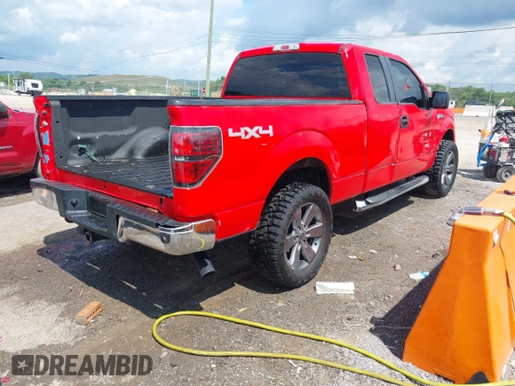 2013 Ford F-150 XL with VIN 1FTFX1EF8DFC25035, listed as a IAAI auction lot 42739589 with 250,415 mi miles and . Bid and sale history available at DreamBid. Image 4.