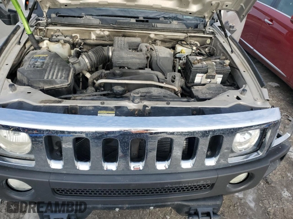 2006 Hummer H3 z VIN 5GTDN136868289463, wystawiony jako Copart lot #42710795 z przebiegiem 254 131 mil mil oraz Szkoda całkowita • Salvage title. Historia ofert i sprzedaży dostępna na DreamBid. Obrazek 12.