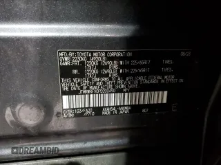 2023 Toyota RAV4 Hybrid XLE with VIN JTMRWRFV0PD200490, listed as a Copart auction lot 47106175 with 17,526 mi miles and Salvage Title. Bid and sale history available at carsss.com. Image 13.