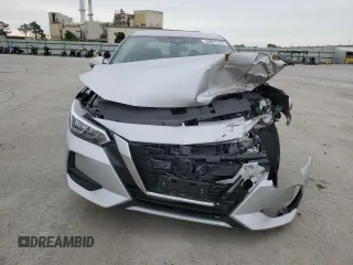 2022 Nissan Sentra SV with VIN 3N1AB8CV9NY290274, listed as a Copart auction lot 55827375 with 53,060 mi miles and Salvage Title. Bid and sale history available at DreamBid. Image 5.