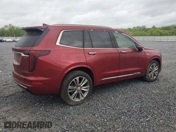 2021 Cadillac XT6 Premium Luxury with VIN 1GYKPDRSXMZ231922, listed as a Copart auction lot 51981065 with 16,784 mi miles and Salvage Title. Bid and sale history available at carsss.com. Image 3.