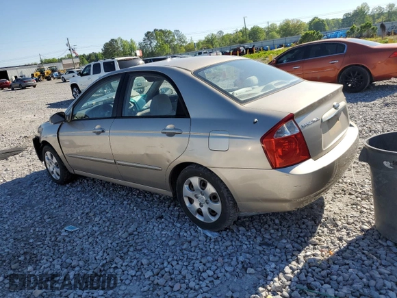 2006 Kia Spectra EX z VIN KNAFE121265353582, wystawiony jako Copart lot #52747635 z przebiegiem 99 087 mil mil oraz Szkoda całkowita • Salvage title. Historia ofert i sprzedaży dostępna na DreamBid. Obrazek 2.