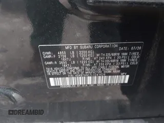 2020 Subaru Outback Limited с VIN 4S4BTANC7L3241626, выставлен на аукционе IAAI как лот 42203607 с пробегом 34 195 миль миль и . История ставок и продаж доступна на DreamBid. Изображение 9.