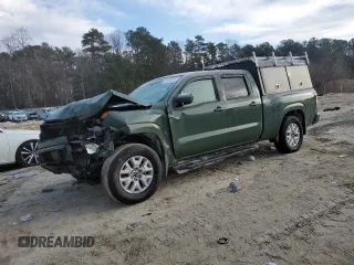 2024 Nissan Frontier SV with VIN 1N6ED1FK6RN657102, listed as a Copart auction lot 42445935 with 11,463 mi miles and Salvage title. Bid and sale history available at DreamBid. Image 1.