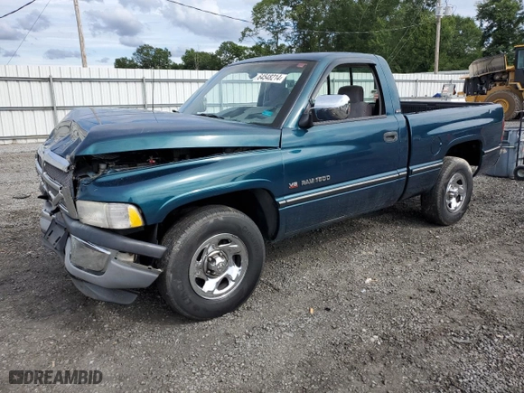 1995 Dodge Ram 1500 with VIN 1B7HC16Y6SS382748, listed as a Copart auction lot 64548214 with 148,641 mi miles and Salvage Title. Bid and sale history available at carsss.com. Image 1.
