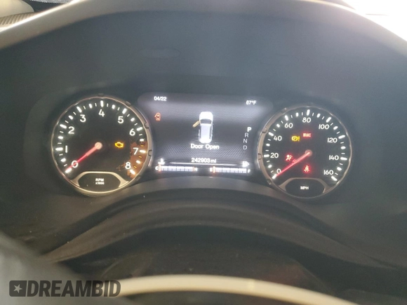 2015 Jeep Renegade Limited with VIN ZACCJBDT0FPB71229, listed as a Copart auction lot 51453205 with 242,903 mi miles and Salvage Title. Bid and sale history available at DreamBid. Image 9.