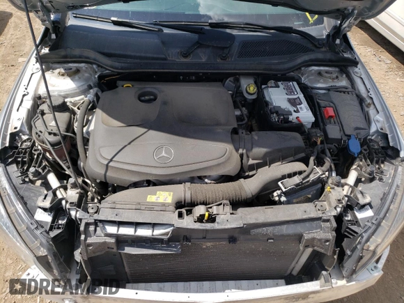 2017 Mercedes-Benz CLA 250 with VIN WDDSJ4EB6HN463837, listed as a Copart auction lot 53769862 with 43,617 mi miles and . Bid and sale history available at DreamBid. Image 7.