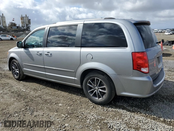 2017 Dodge Grand Caravan SXT with VIN 2C4RDGCG3HR861235, listed as a Copart auction lot 51499975 with 86,928 mi miles and Salvage Title. Bid and sale history available at DreamBid. Image 2.