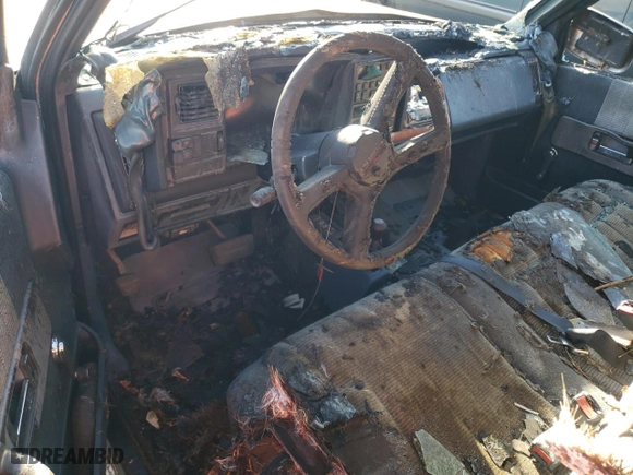 1992 Chevrolet C/K 1500 with VIN 1GCEK14KXNZ237972, listed as a Copart auction lot 79904054 with 0 mi miles and Salvage Title. Bid and sale history available at carsss.com. Image 8.