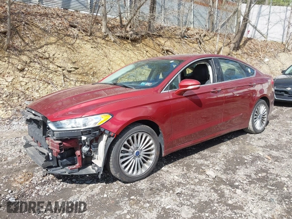 2014 Ford Fusion Titanium with VIN 3FA6P0K93ER123984, listed as a IAAI auction lot 42049931 with 60,443 mi miles. Bid and sale history available at carsss.com. Image 2.