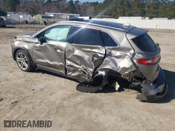 2016 Lincoln MKC Reserve with VIN 5LMCJ3D98GUJ21407, listed as a Copart auction lot 46851895 with 51,133 mi miles and Salvage title. Bid and sale history available at DreamBid. Image 2.