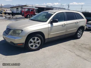 2005 Chrysler Pacifica Touring with VIN 2C4GM68455R353599, listed as a Copart auction lot 52048975 with 186,826 mi miles and Salvage Title. Bid and sale history available at carsss.com. Image 1.