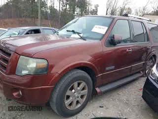 2008 Ford Expedition Limited with VIN 1FMFU20508LA55141, listed as a IAAI auction lot 41280347 with 214,246 mi miles and . Bid and sale history available at DreamBid. Image 13.