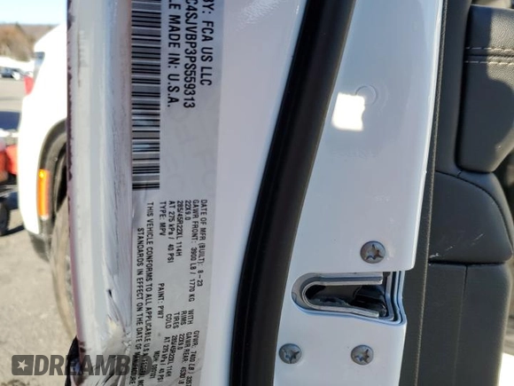 2023 Jeep Wagoneer Series II Carbide with VIN 1C4SJVBP3PS559313, listed as a Copart auction lot 87649695 with 15,837 mi miles and Salvage title. Bid and sale history available at DreamBid. Image 15.