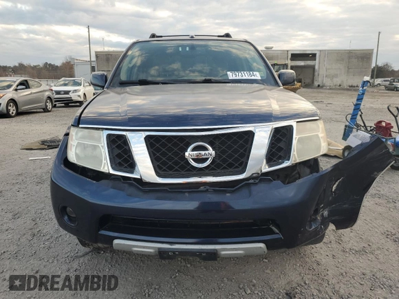 2011 Nissan Pathfinder LE with VIN 5N1AR1NB5BC611729, listed as a Copart auction lot 79731184 with 167,232 mi miles and Salvage title. Bid and sale history available at DreamBid. Image 5.
