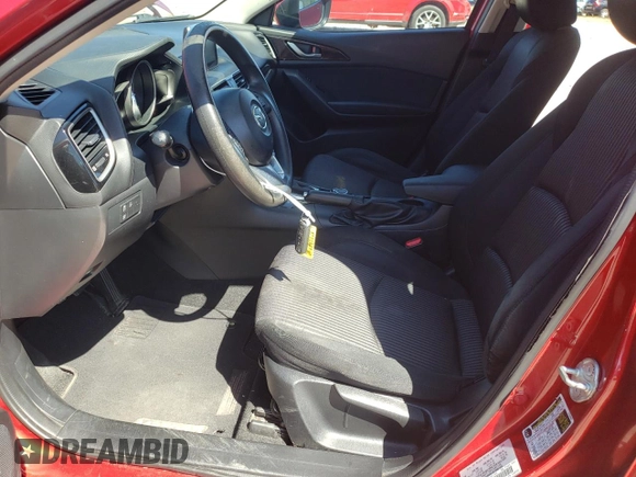 2016 Mazda 3 i Sport with VIN JM1BM1U75G1291772, listed as a Copart auction lot 50707555 with 129,198 mi miles and Salvage Title. Bid and sale history available at carsss.com. Image 7.