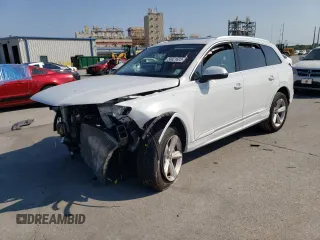 2020 Audi Q7 Premium with VIN WA1AJAF79LD006821, listed as a Copart auction lot 58021623 with 0 mi miles. Bid and sale history available at carsss.com. Image 1.