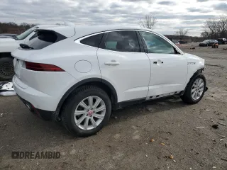 2018 Jaguar E-Pace S with VIN SADFJ2FX5J1Z11559, listed as a Copart auction lot 48221765 with 113,129 mi miles and Salvage Title. Bid and sale history available at DreamBid. Image 3.