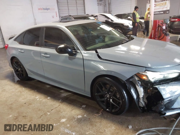 2022 Honda Civic Si with VIN 2HGFE1E59NH472028, listed as a IAAI auction lot 41249075 with 37,970 mi miles and . Bid and sale history available at DreamBid. Image 13.