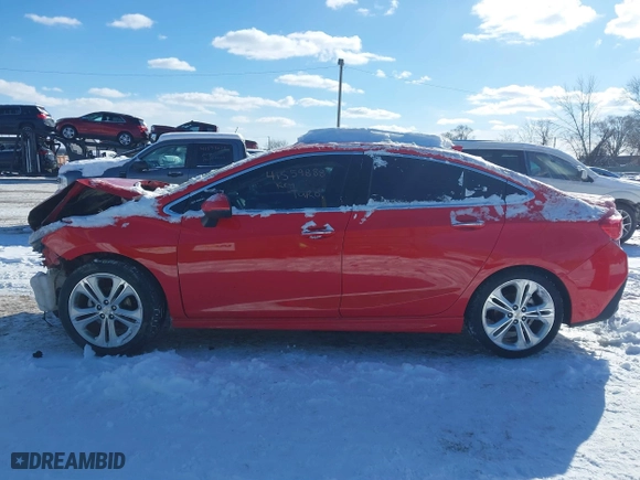 2016 Chevrolet Cruze Premier with VIN 1G1BG5SM8G7297854, listed as a IAAI auction lot 41559888 with 71,491 mi miles. Bid and sale history available at carsss.com. Image 14.