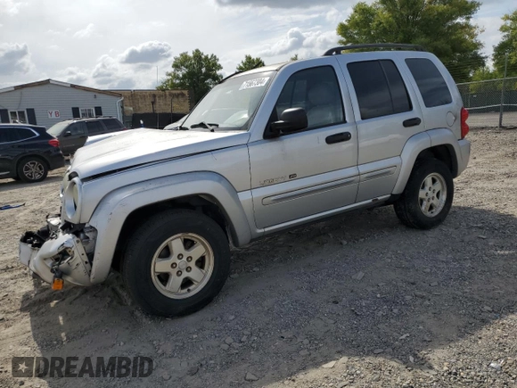 2002 Jeep Liberty Limited with VIN 1J4GL58K72W330141, listed as a Copart auction lot 57138515 with 130,382 mi miles and Non repairable. Bid and sale history available at DreamBid. Image 1.