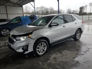 2018 Chevrolet Equinox LT z VIN 3GNAXSEV7JS555772, wystawiony jako Copart lot #44740895 z przebiegiem 104 394 mil mil oraz Szkoda całkowita • Salvage title. Historia ofert i sprzedaży dostępna na DreamBid. Obrazek 1.