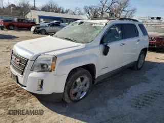 2012 GMC Terrain SLT-1 with VIN 2GKFLVE50C6182771, listed as a Copart auction lot 87076854 with 122,313 mi miles and Salvage Title. Bid and sale history available at carsss.com. Image 1.