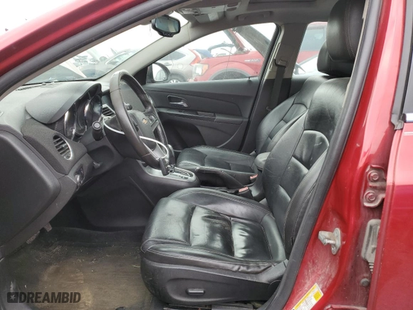 2012 Chevrolet Cruze LTZ with VIN 1G1PH5SC5C7403679, listed as a Copart auction lot 80285414 with 211,066 mi miles and Salvage Title. Bid and sale history available at carsss.com. Image 7.