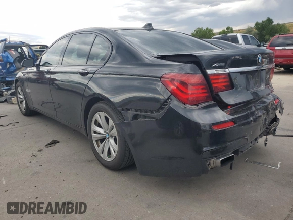 2014 BMW 7 Series 750i xDrive with VIN WBAYB6C56ED224880, listed as a Copart auction lot 72554084 with 115,146 mi miles and Salvage Title. Bid and sale history available at carsss.com. Image 2.
