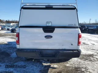 2020 Ford F-150 XL with VIN 1FTMF1CB7LKD54836, listed as a Copart auction lot 45554025 with 79,500 mi miles and Salvage Title. Bid and sale history available at carsss.com. Image 6.