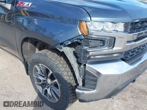 2019 Chevrolet Silverado 1500 LT with VIN 3GCUYDED6KG169399, listed as a IAAI auction lot 41724992 with 191,196 mi miles. Bid and sale history available at carsss.com. Image 6.