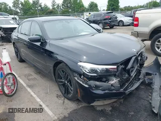 2019 BMW 7 Series 740i xDrive with VIN WBA7E4C54KGV28663, listed as a IAAI auction lot 42282060 with 73,109 mi miles and . Bid and sale history available at DreamBid. Image 1.
