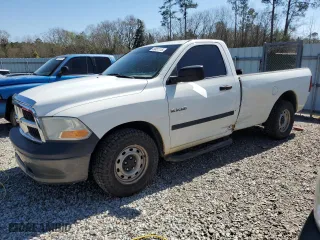 2010 Dodge Ram 1500 ST with VIN 3D7JB1EK1AG191218, listed as a Copart auction lot 49451115 with 152,258 mi miles and Salvage Title. Bid and sale history available at carsss.com. Image 1.