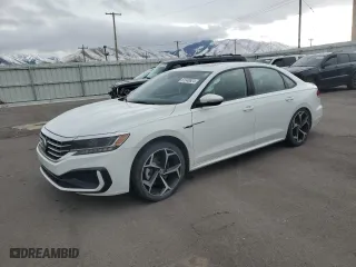2021 Volkswagen Passat 2.0T R-Line with VIN 1VWMA7A37MC014379, listed as a Copart auction lot 81348624 with 70,459 mi miles and Salvage Title. Bid and sale history available at carsss.com. Image 1.