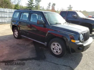 2010 Jeep Patriot Sport with VIN 1J4NF2GB0AD571175, listed as a Copart auction lot 54985195 with 112,365 mi miles and Clean Title. Bid and sale history available at carsss.com. Image 4.