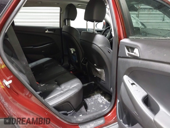2019 Hyundai Tucson Ultimate with VIN KM8J3CAL2KU005486, listed as a IAAI auction lot 41605303 with 4,033 mi miles. Bid and sale history available at carsss.com. Image 8.