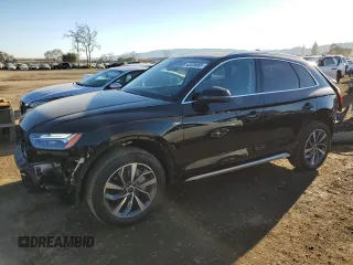 2024 Audi Q5 S line Premium Plus with VIN WA1EAAFY2R2013351, listed as a Copart auction lot 42339885 with 15,354 mi miles and Salvage Title. Bid and sale history available at carsss.com. Image 1.