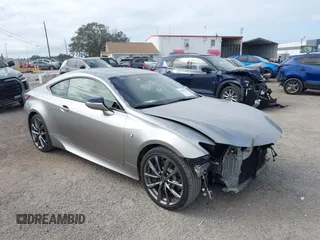 2022 Lexus RC with VIN JTHGZ5BC9N5025061, listed as a IAAI auction lot 41369172 with 15,230 mi miles. Bid and sale history available at carsss.com. Image 1.