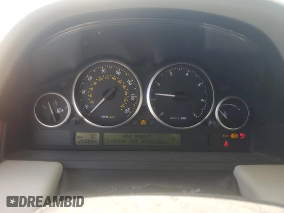 2008 Land Rover Range Rover HSE with VIN SALMF154X8A263838, listed as a Copart auction lot 64144115 with 203,894 mi miles and Clean title. Bid and sale history available at DreamBid. Image 9.