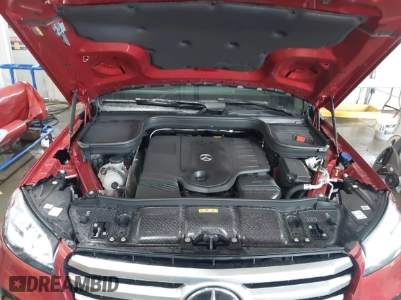 2025 Mercedes-Benz GLS with VIN 4JGFF5KEXSB291866, listed as a IAAI auction lot 41556256 with 4,804 mi miles. Bid and sale history available at carsss.com. Image 10.