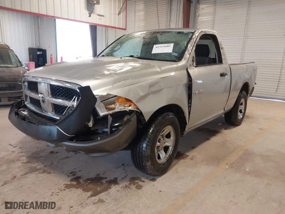 2009 Dodge Ram 1500 ST with VIN 1D3HB16K29J501742, listed as a IAAI auction lot 41523602 with 107,191 mi miles. Bid and sale history available at carsss.com. Image 2.