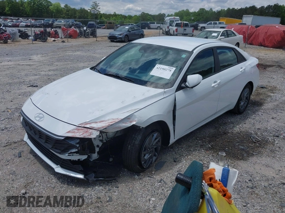 2024 Hyundai Elantra SEL с VIN KMHLM4DG0RU672240, выставлен на аукционе IAAI как лот 42190278 с пробегом 28 084 миль миль и . История ставок и продаж доступна на DreamBid. Изображение 18.