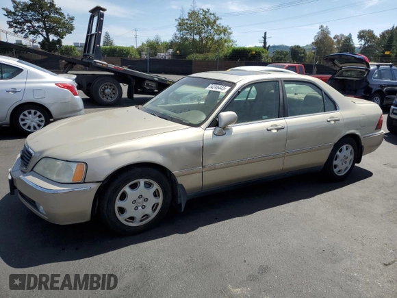 2000 Acura RL with VIN JH4KA9658YC001712, listed as a Copart auction lot 54246445 with 220,654 mi miles and Salvage Title. Bid and sale history available at carsss.com. Image 1.