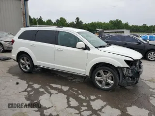 2017 Dodge Journey Crossroad Plus with VIN 3C4PDCGG4HT564594, listed as a Copart auction lot 56934145 with 89,505 mi miles and Salvage title. Bid and sale history available at DreamBid. Image 4.