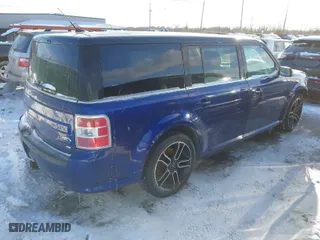 2013 Ford Flex SEL with VIN 2FMHK6C89DBD35064, listed as a IAAI auction lot 41597447 with 195,311 mi miles. Bid and sale history available at carsss.com. Image 4.