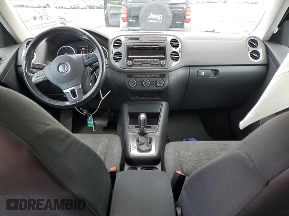 2013 Volkswagen Tiguan S with VIN WVGAV7AX1DW548677, listed as a Copart auction lot 52787255 with 72,256 mi miles and Salvage title. Bid and sale history available at DreamBid. Image 8.