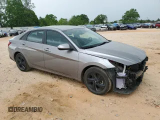2023 Hyundai Elantra Blue z VIN KMHLM4AJ1PU042885, wystawiony jako Copart lot #53496155 z przebiegiem 68 573 mil mil oraz Szkoda całkowita • Salvage title. Historia ofert i sprzedaży dostępna na DreamBid. Obrazek 4.