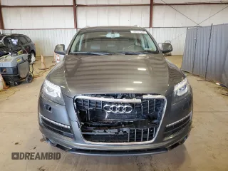 2015 Audi Q7 Premium Plus with VIN WA1LGAFE8FD022938, listed as a Copart auction lot 50371555 with 144,602 mi miles and Salvage Title. Bid and sale history available at DreamBid. Image 5.