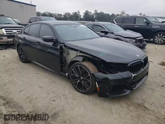 2021 BMW 5 Series M550i xDrive z VIN WBA13BK0XMCF46927, wystawiony jako Copart lot #72636684 z przebiegiem 31 044 mil mil oraz Czysty tytuł • Clean title. Historia ofert i sprzedaży dostępna na DreamBid. Obrazek 11.