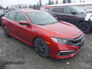2020 Honda Civic LX z VIN 2HGFC2F66LH540754, wystawiony jako IAAI lot #41781325 z przebiegiem 47 439 mil mil oraz . Historia ofert i sprzedaży dostępna na DreamBid. Obrazek 1.